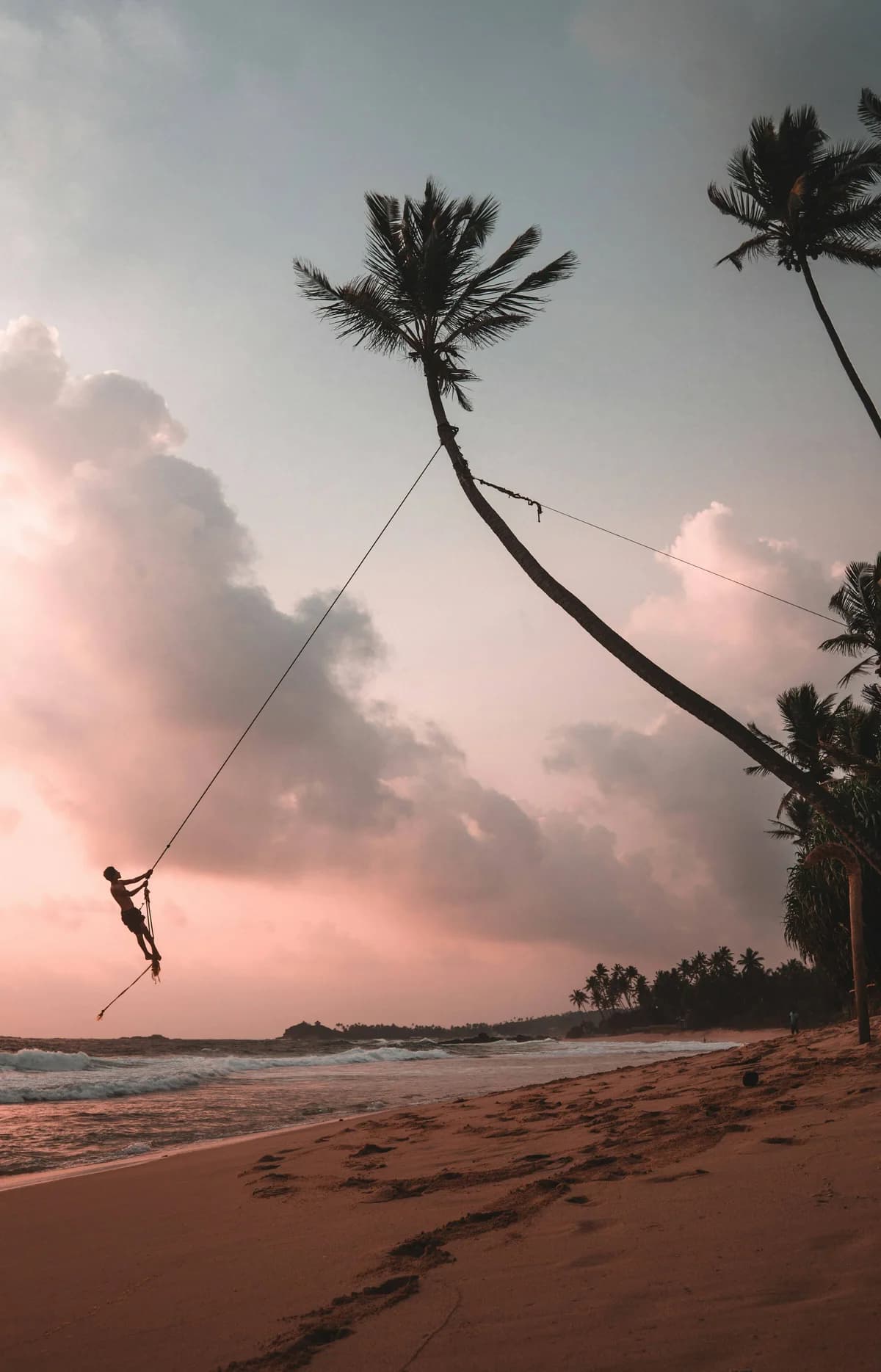 A peaceful coastal setting in Sri Lanka