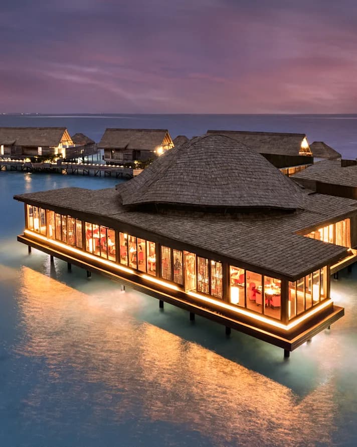 Waldorf Astoria Maldives beachfront luxury